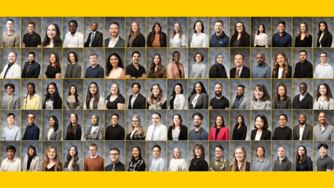 Photo grid of the 80 researchers featured in the 2025 Dare to Discover Campaign