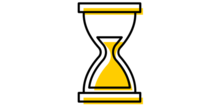 icon of an hourglass