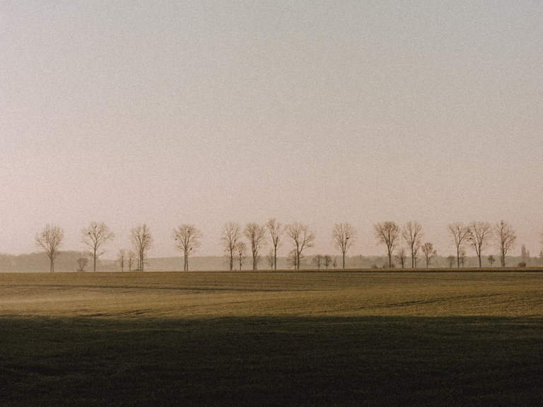 midwest landscape grainy landscape image