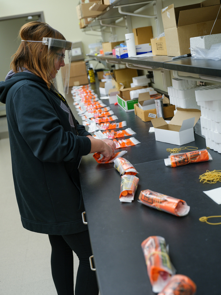 State Hygienic Lab staff COVID