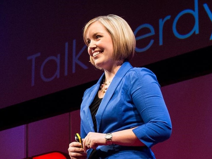 Marshall at TED talk Melissa Marshall