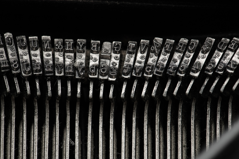 Typewriter keys