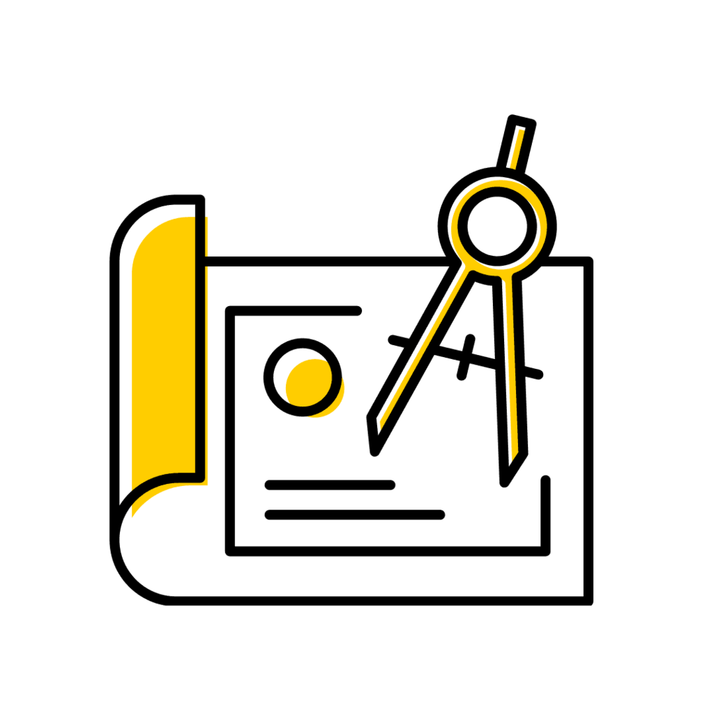 icon of a blueprint