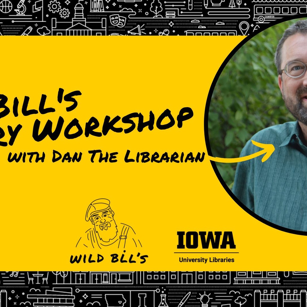 Wild Bill’s Library Workshop promotional image
