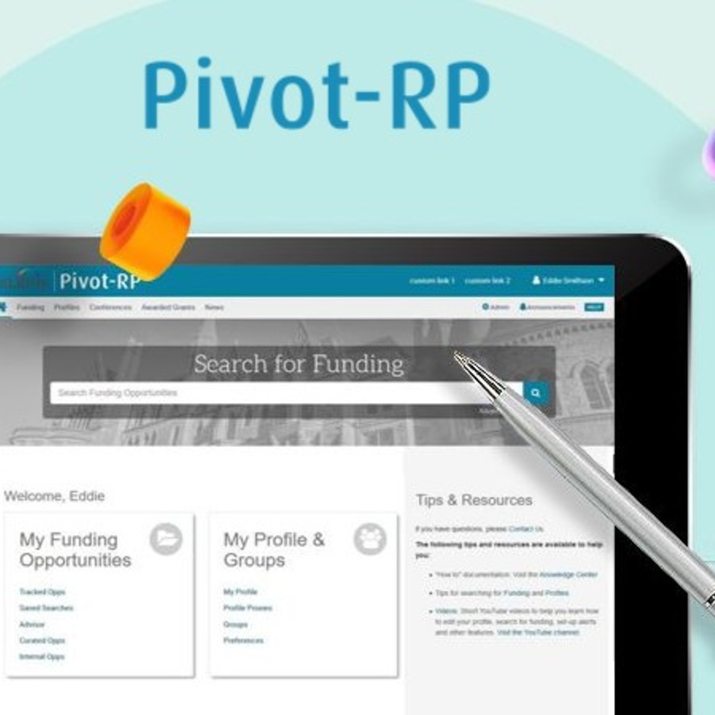 Pivot Administrative Features: Connect Your Researchers to Funding Opportunities promotional image