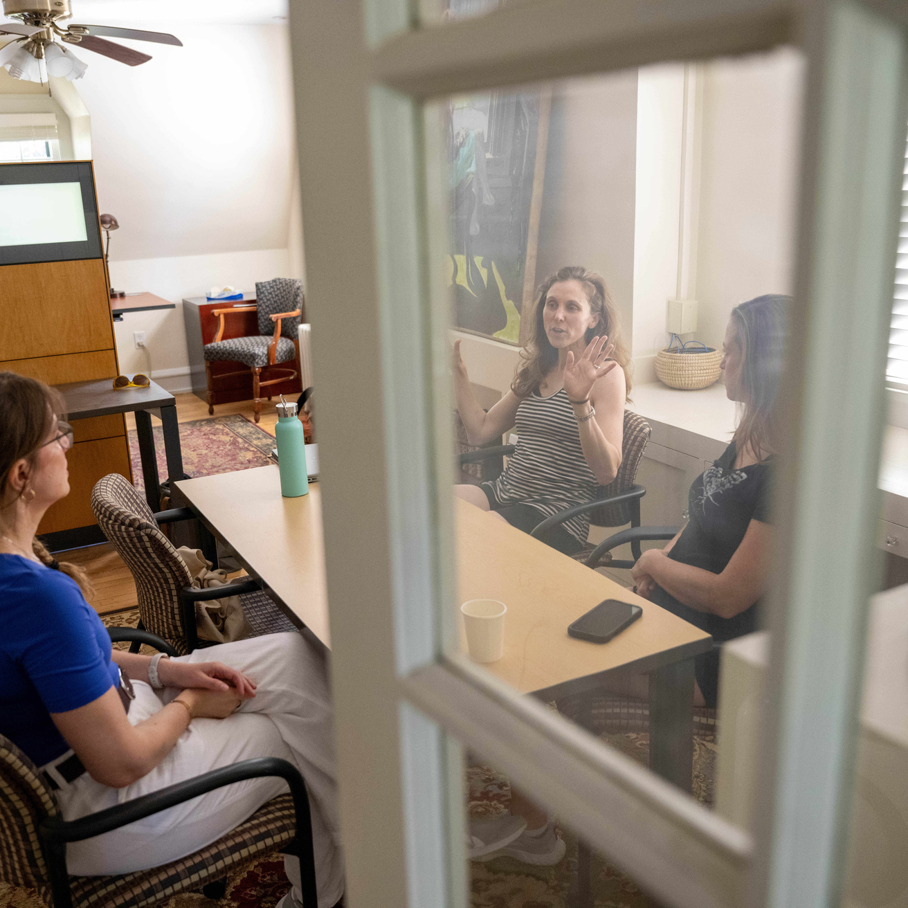 Obermann Center conversation