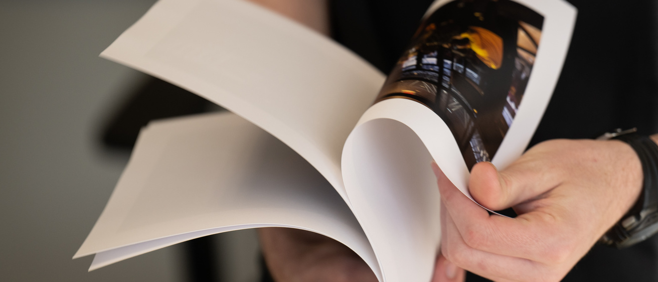 flipping through pages