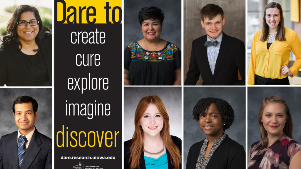 Dare to Discover banner students