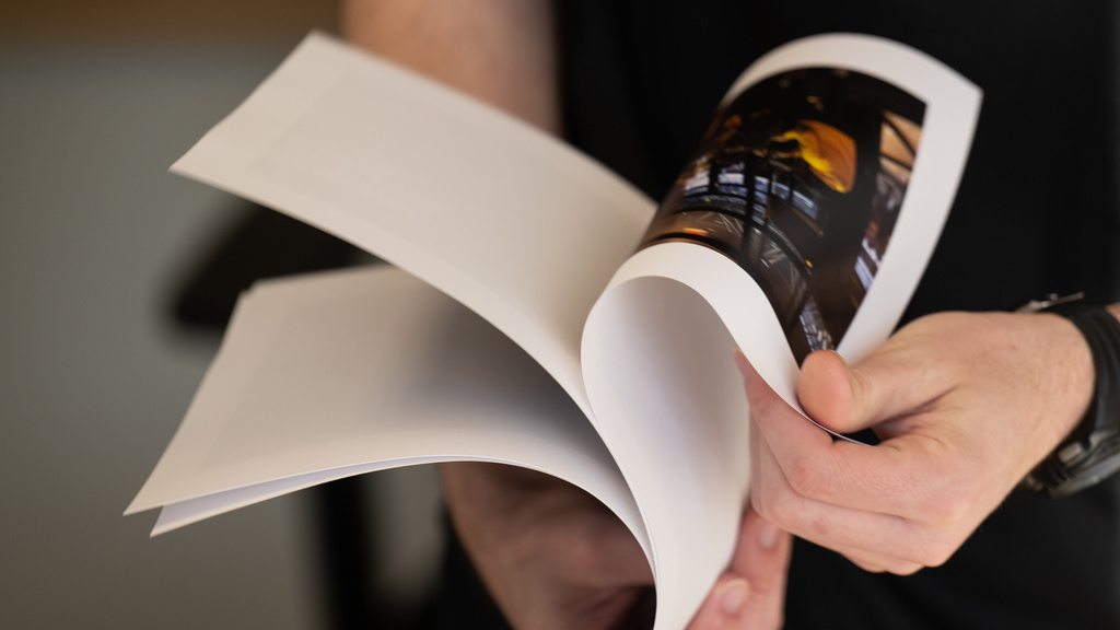 flipping through pages