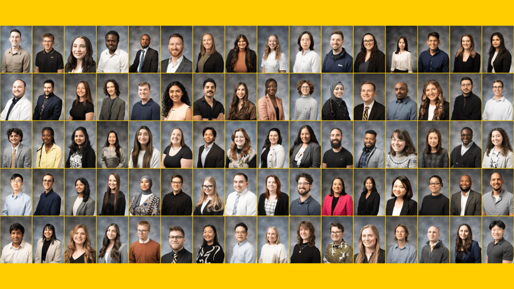Photo grid of the 80 researchers featured in the 2025 Dare to Discover Campaign
