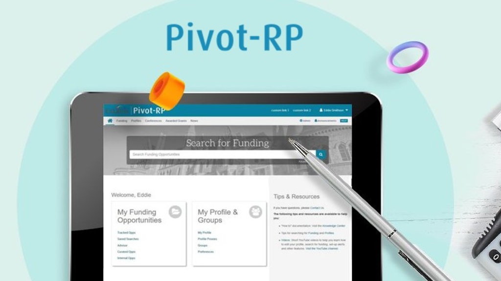 Pivot Administrative Features: Connect Your Researchers to Funding Opportunities promotional image